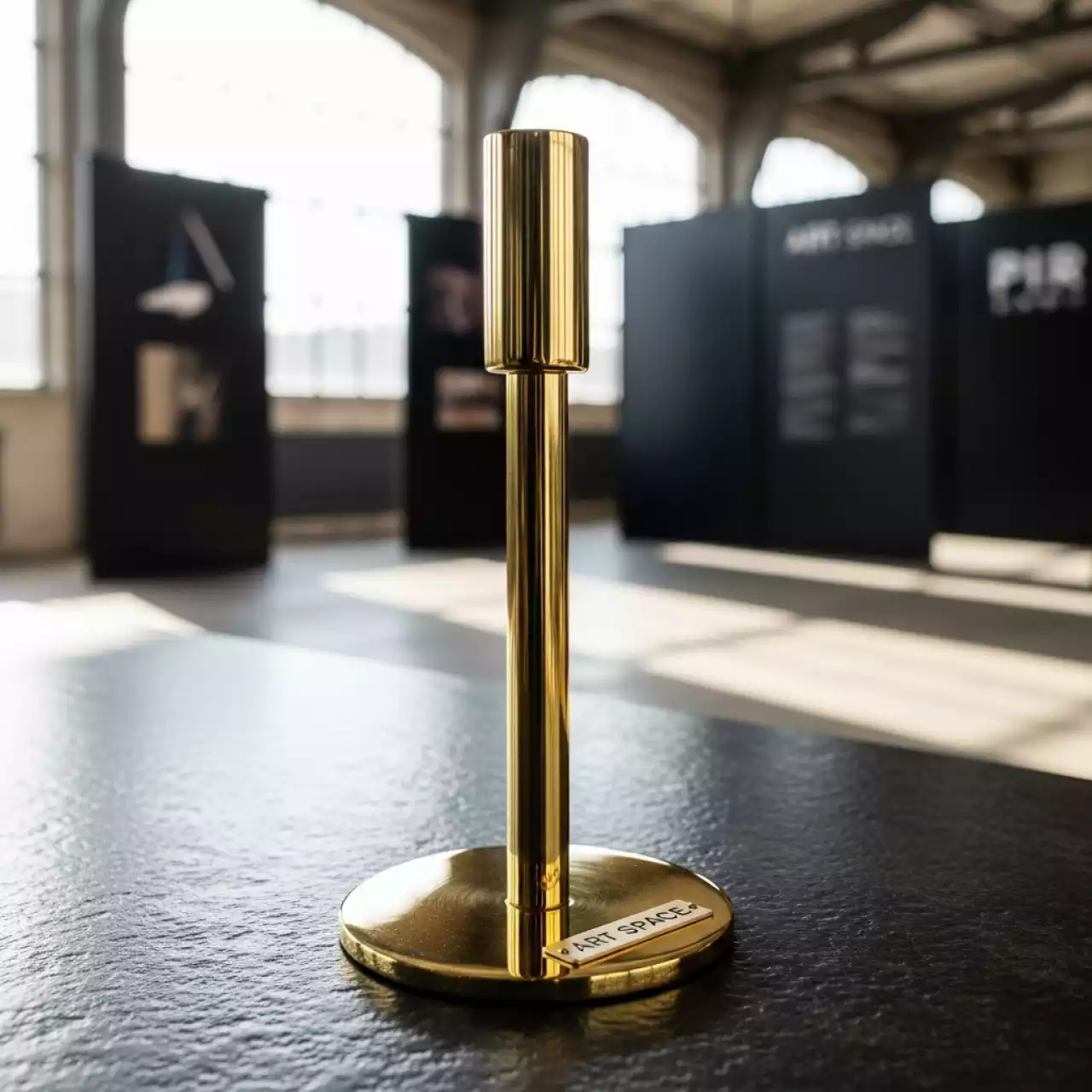 Аренда Подсвечник БЛАЗИС золотой средний в Boutique Hotel PORTUM 1905 — ART SPACE