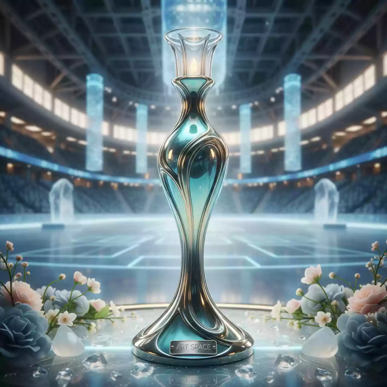 Аренда Подсвечник Исида высота 32 см в Ледовом дворце «Айсберг» — ART SPACE