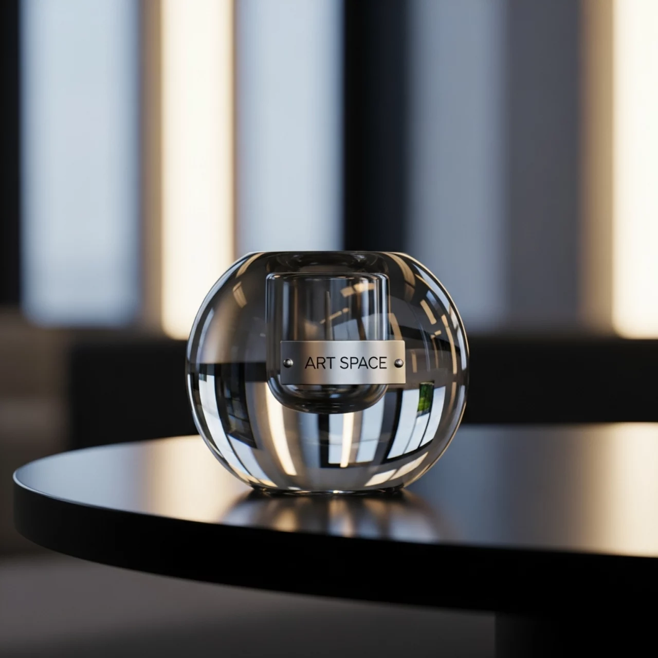 Аренда Подсвечник шар диаметр 8 см высота 11 см на Сочи Автодроме — ART SPACE