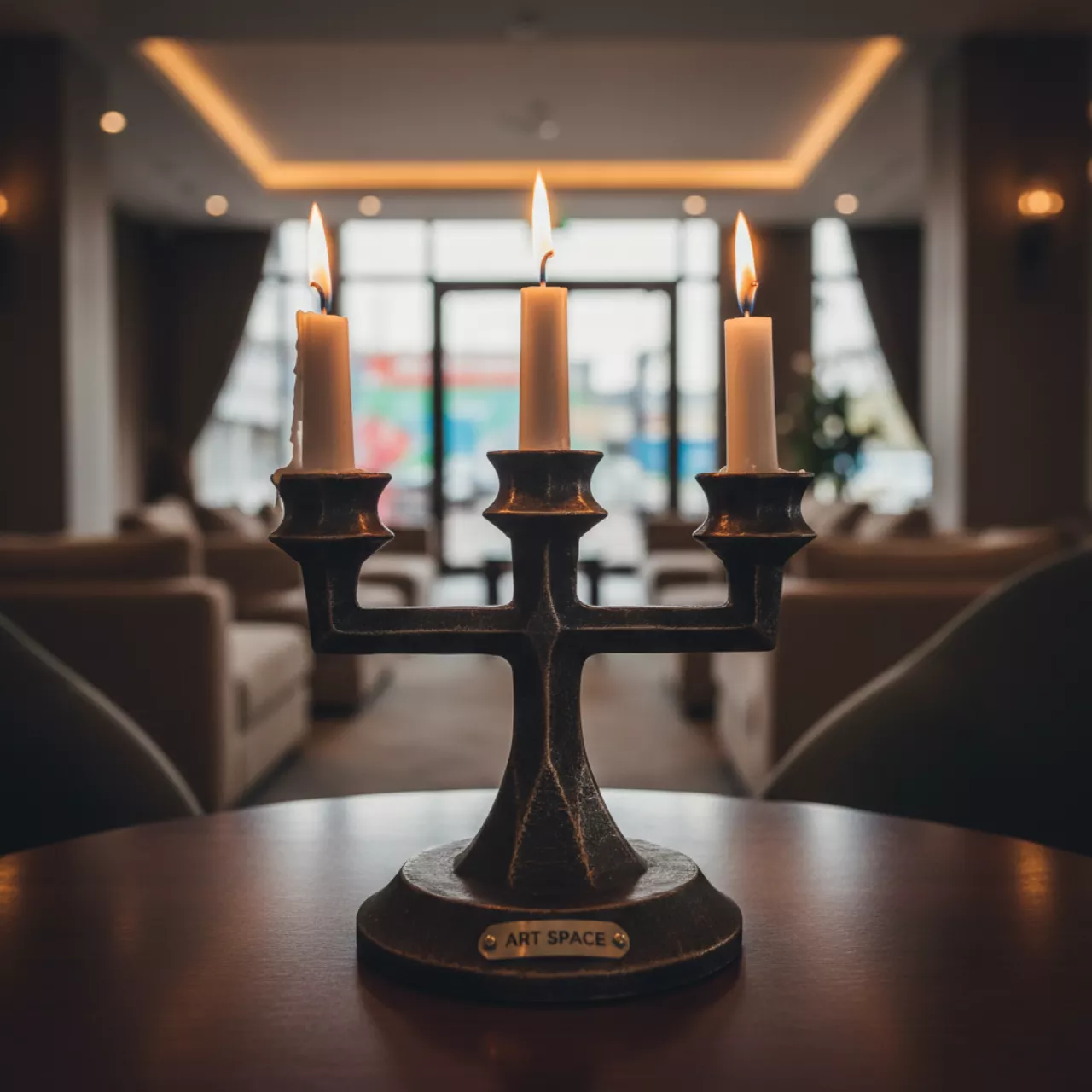 Аренда Подсвечник старинный в Mercure Сочи Центр — ART SPACE