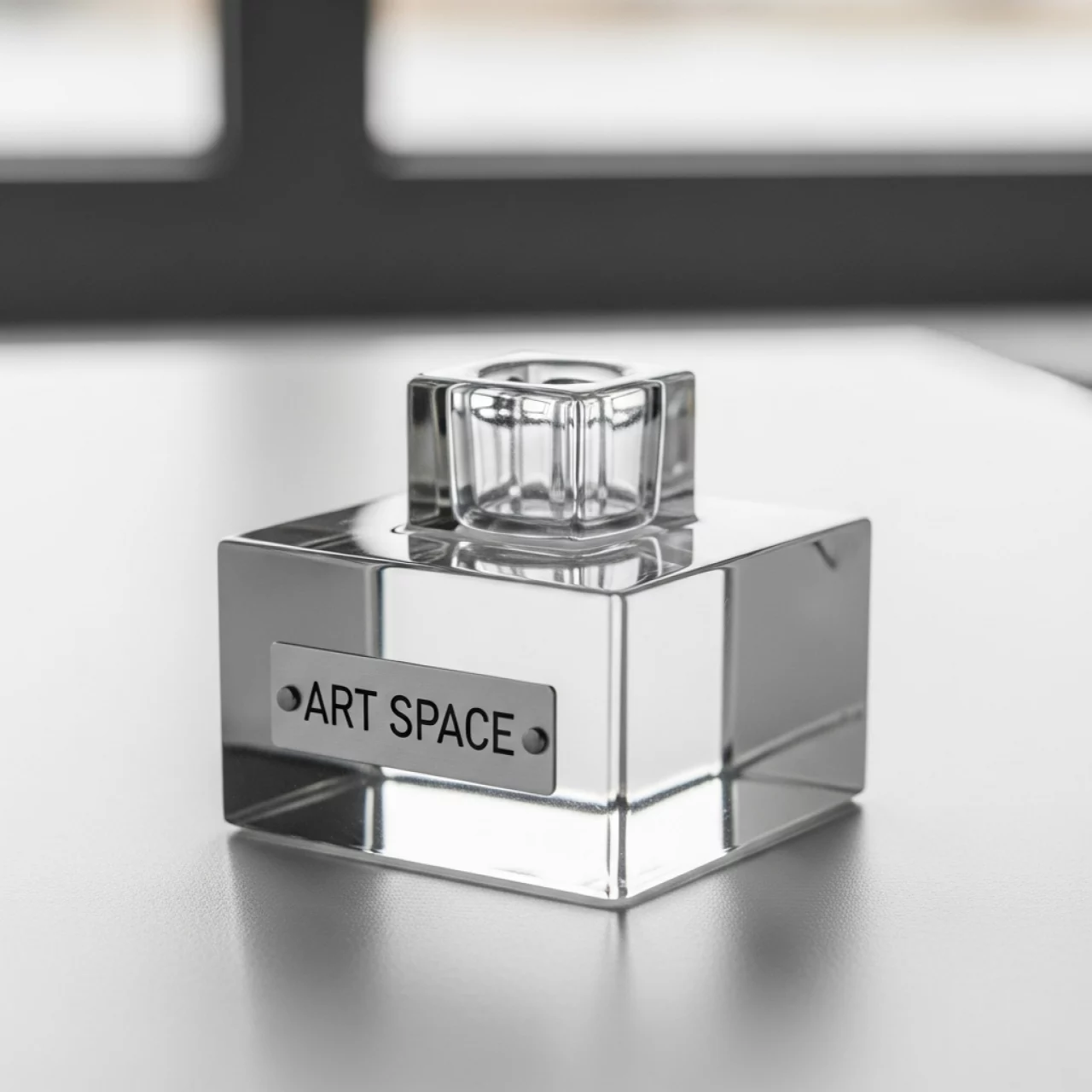 Аренда Подсвечник стекло квадрат 3,5 см в Ледовом дворце «Айсберг» — ART SPACE