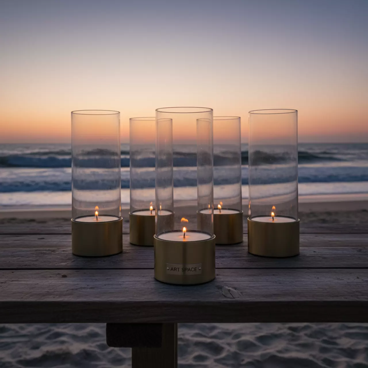 Аренда Подсвечники Буаль на пляже «Ривьера» — ART SPACE