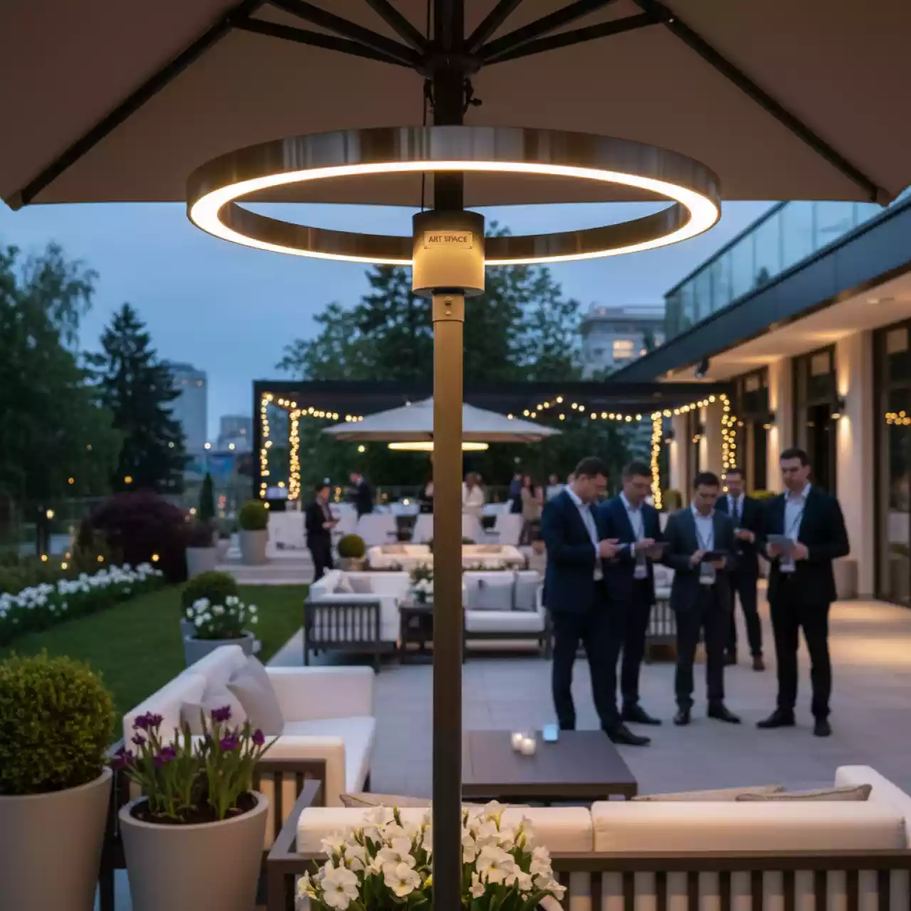 Аренда Подсветка для зонта Adone Plus в санатории «Сочи» — ART SPACE