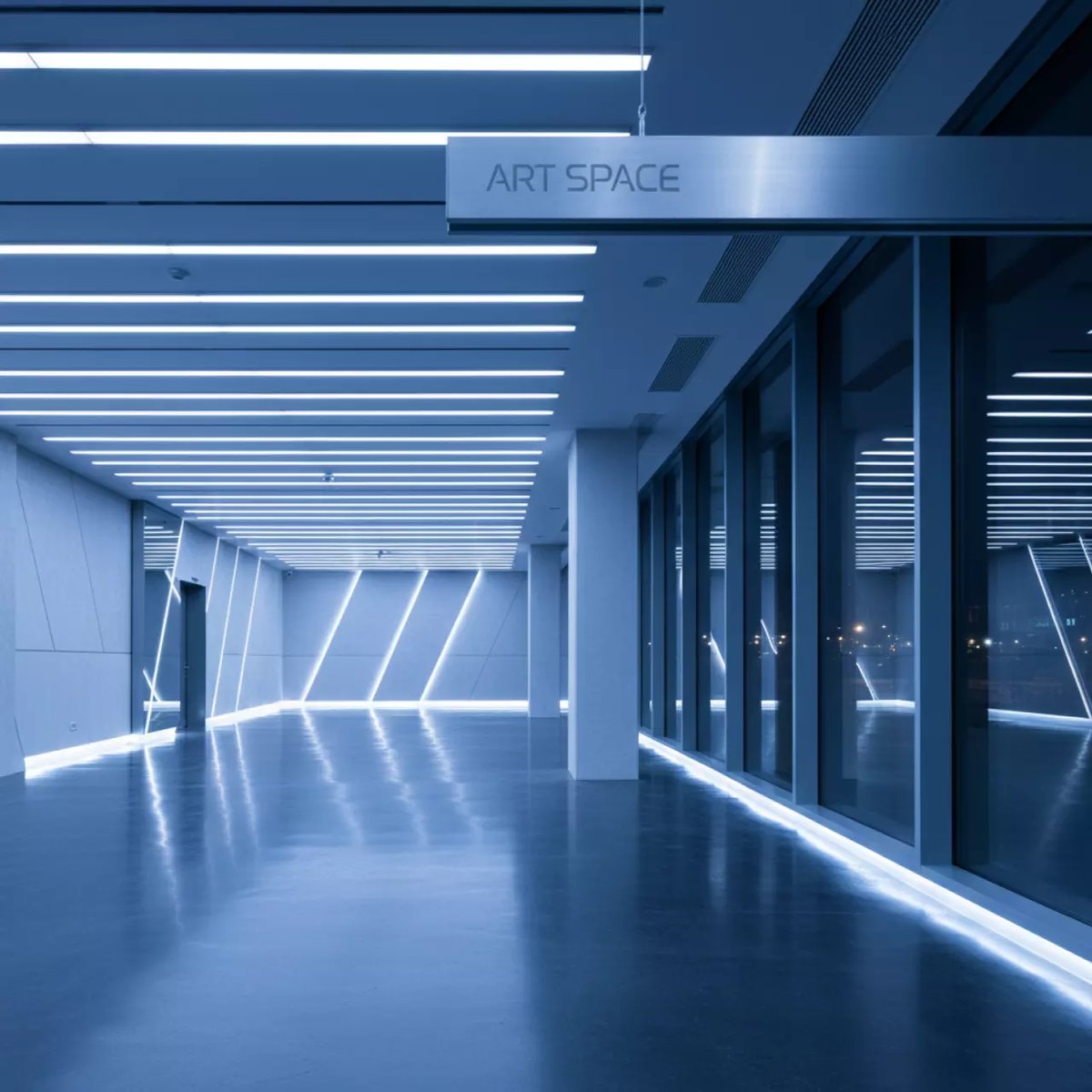 Аренда Подсветка интерьерная в ресторане «Voda» — ART SPACE