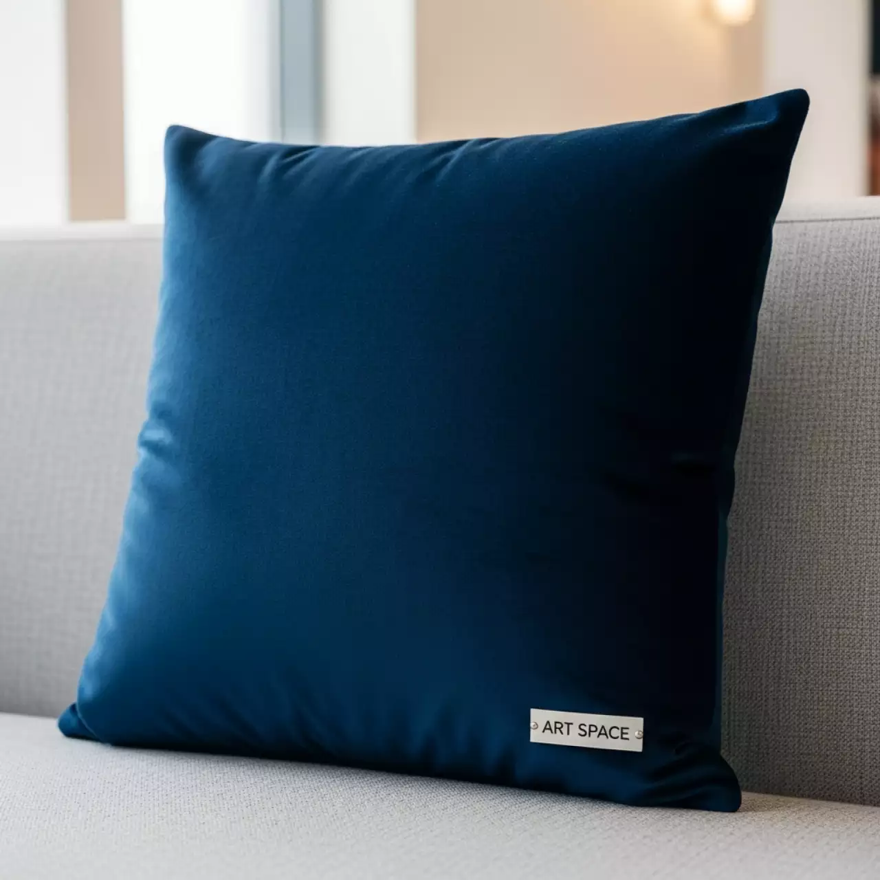 Аренда Подушка Deep Blue синяя в Bridge Resort — ART SPACE