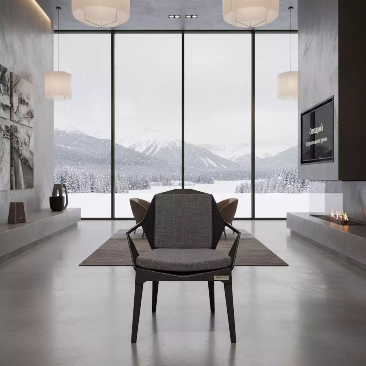 Аренда Подушка для кресла Costes в отеле «Звездный» — ART SPACE