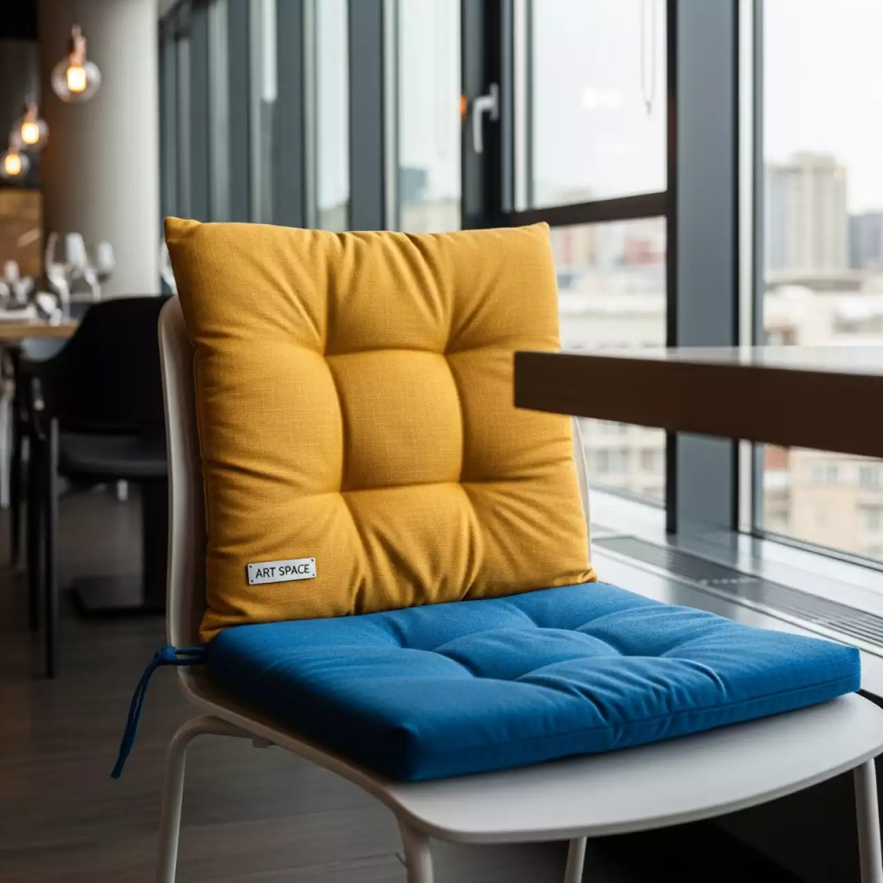 Аренда Подушка для стула Bit в ресторане «Магеллан» — ART SPACE