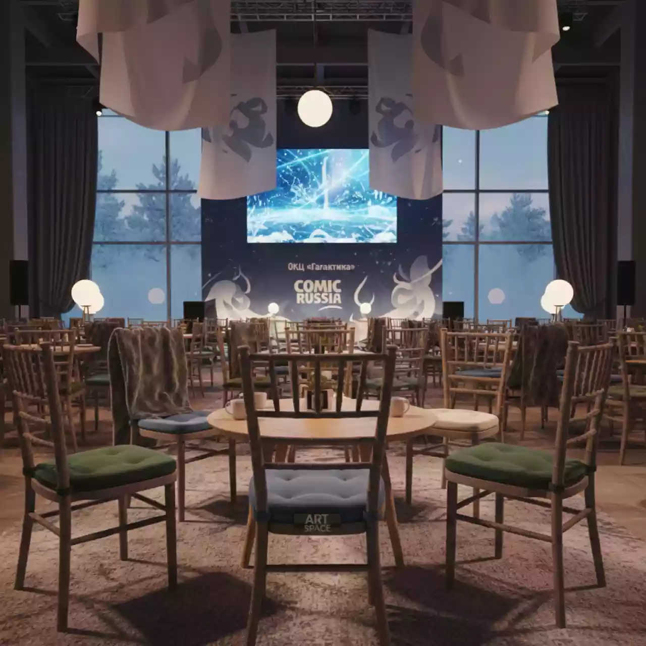 Аренда Подушка для стула Chiavari на синтепоне в ОКЦ «Галактика» — ART SPACE