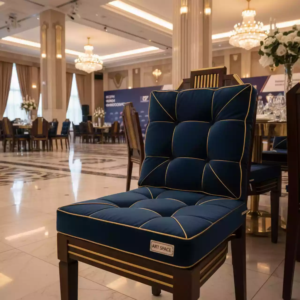 Аренда Подушка на сиденье Split в банкетном зале «Дельфин» — ART SPACE