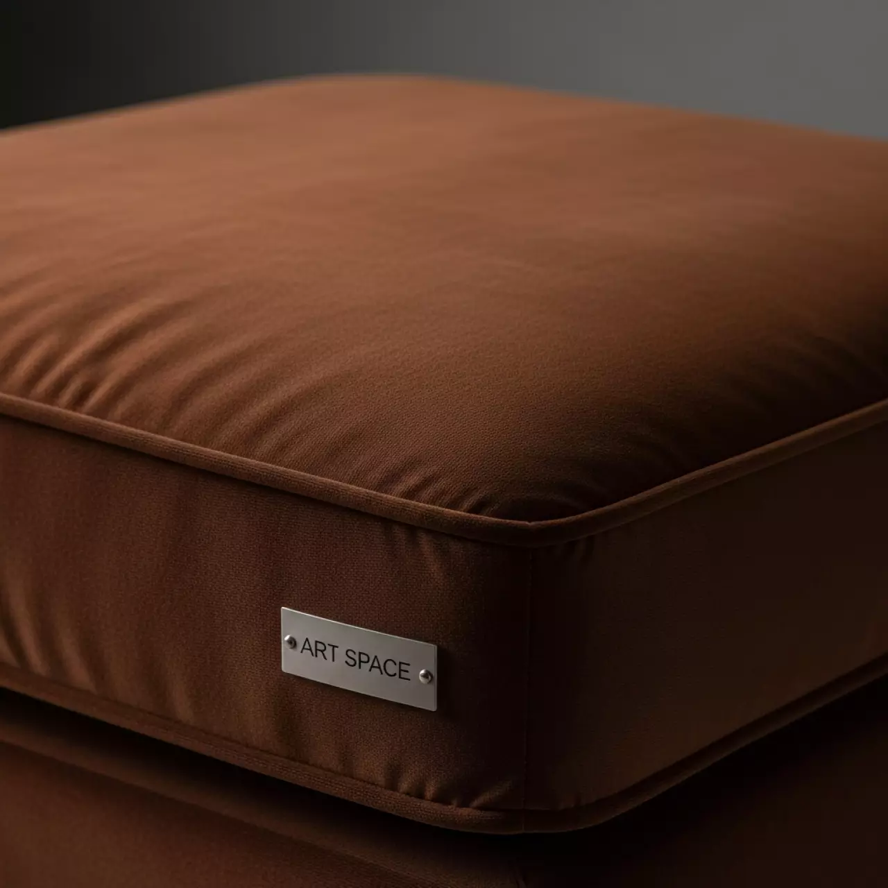 Аренда Подушка на стул галета велюр коричневая в Radisson Blu Resort & Congress Centre — ART SPACE