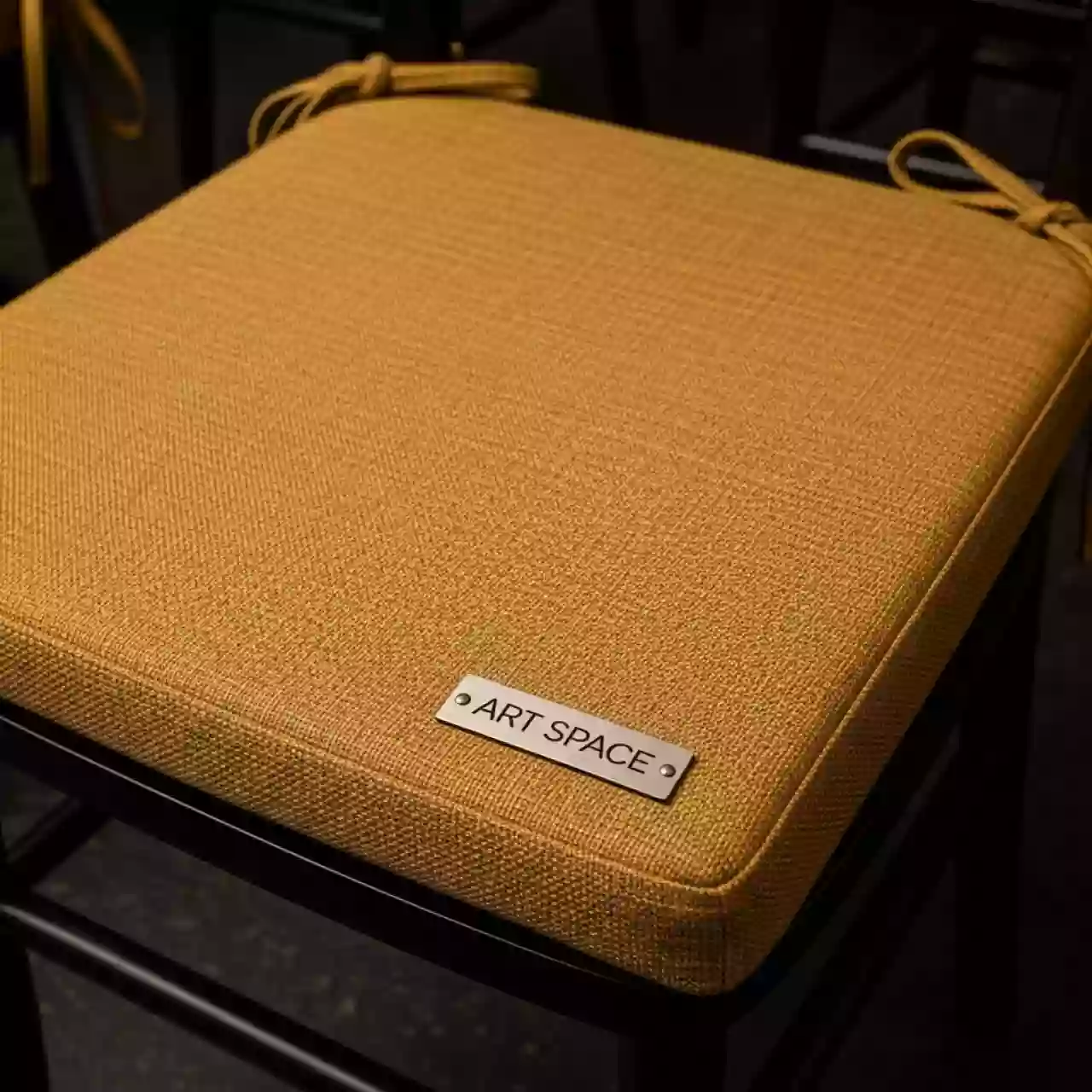 Аренда Подушка на стул горчичная в Сириус Арене — ART SPACE