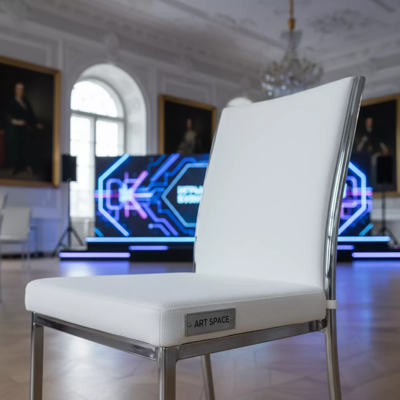 Аренда Подушка на стул White в усадьбе Голицына — ART SPACE