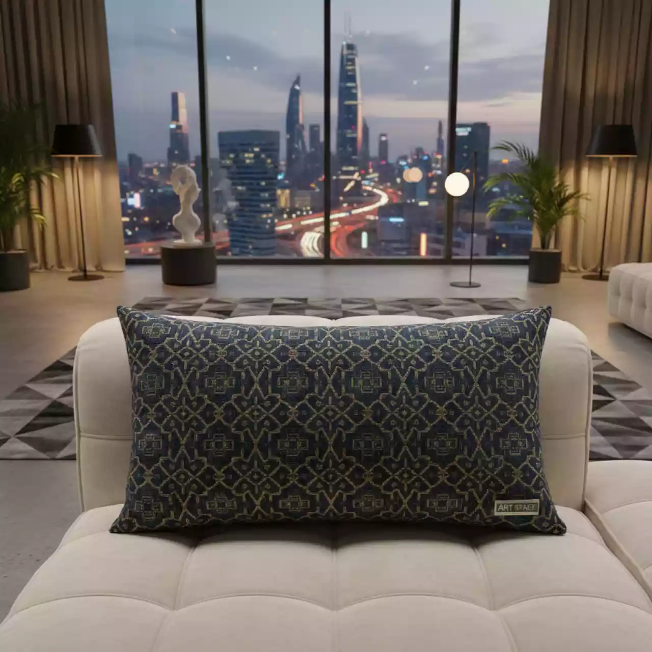 Аренда Подушка восточная Sultan 93х43 см в Novotel Resort — ART SPACE