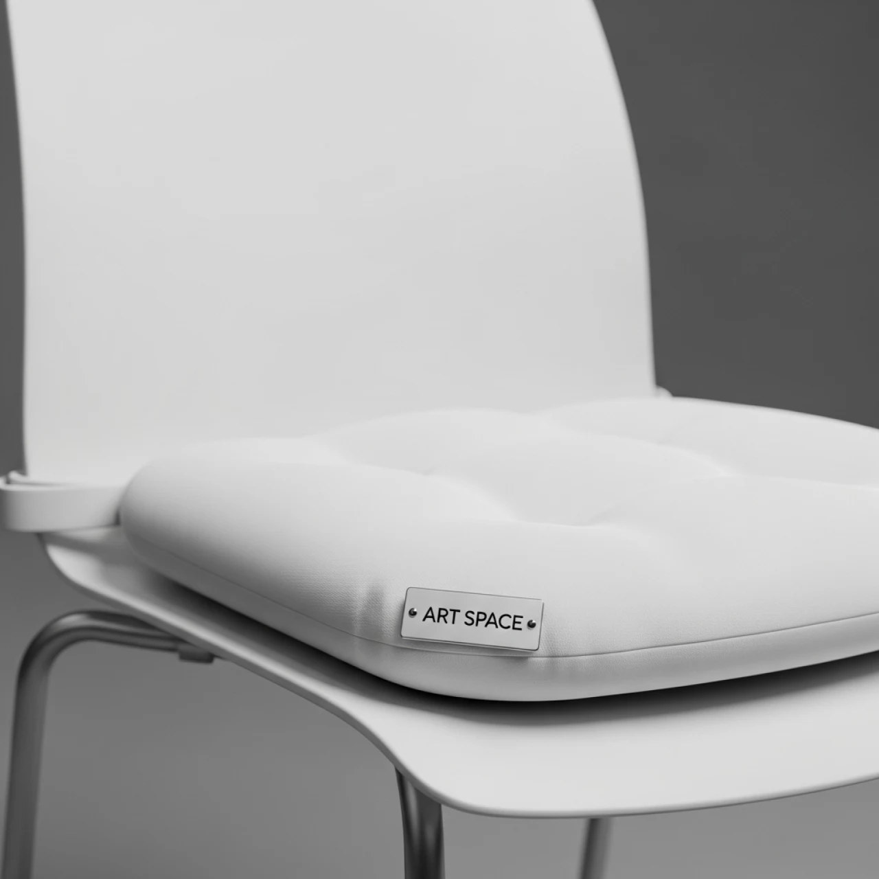 Аренда Подушки мягкой для пластикового стула белая в Mantera Supreme — ART SPACE