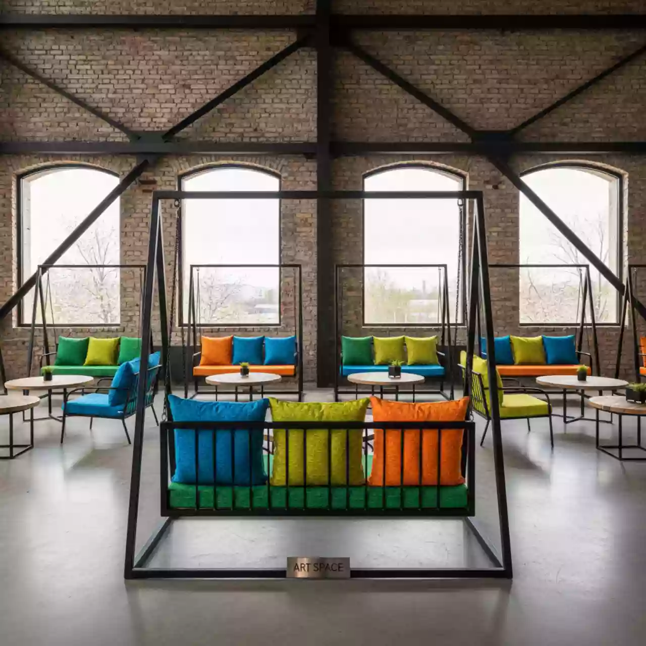 Аренда Подушки садовые для качелей FLORINA в банкетном зале «Дельфин» — ART SPACE