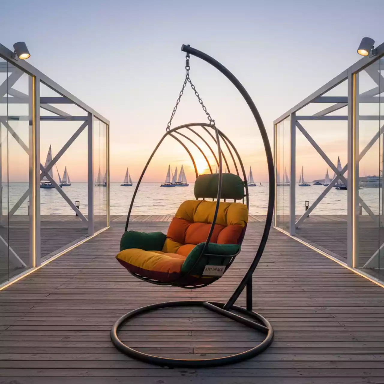 Аренда Подвесное кресло MG5 MT001 на парусной регате (Сочи) — ART SPACE