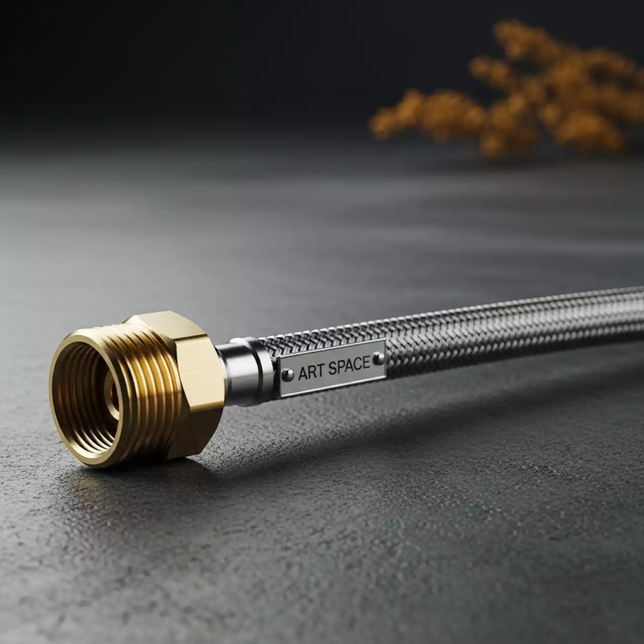 Аренда Подводка для смесителей М10 100 см длинный штуцер в Skypark Sochi — ART SPACE