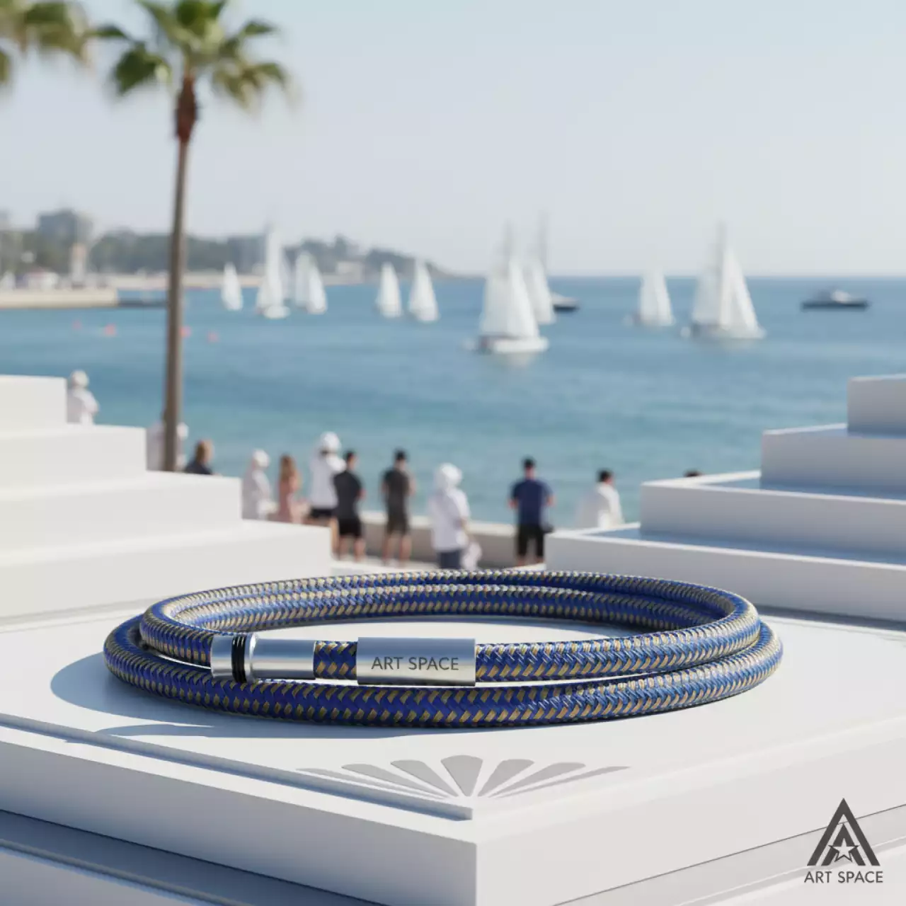 Аренда Подводка для смесителей М10 100 см короткий уцер на парусной регате (Сочи) — ART SPACE