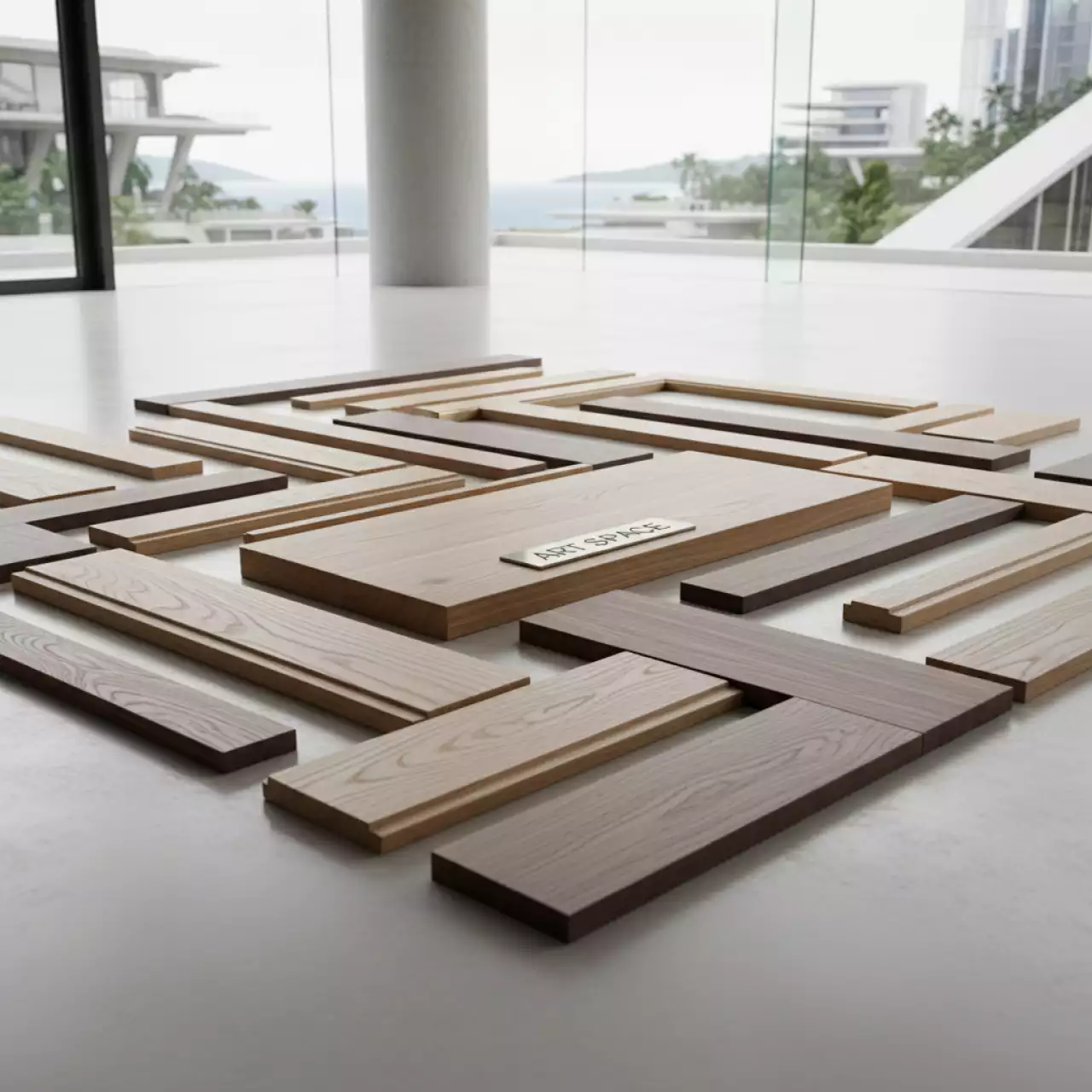 Аренда Погонаж деревянный в Gamma Sirius — ART SPACE