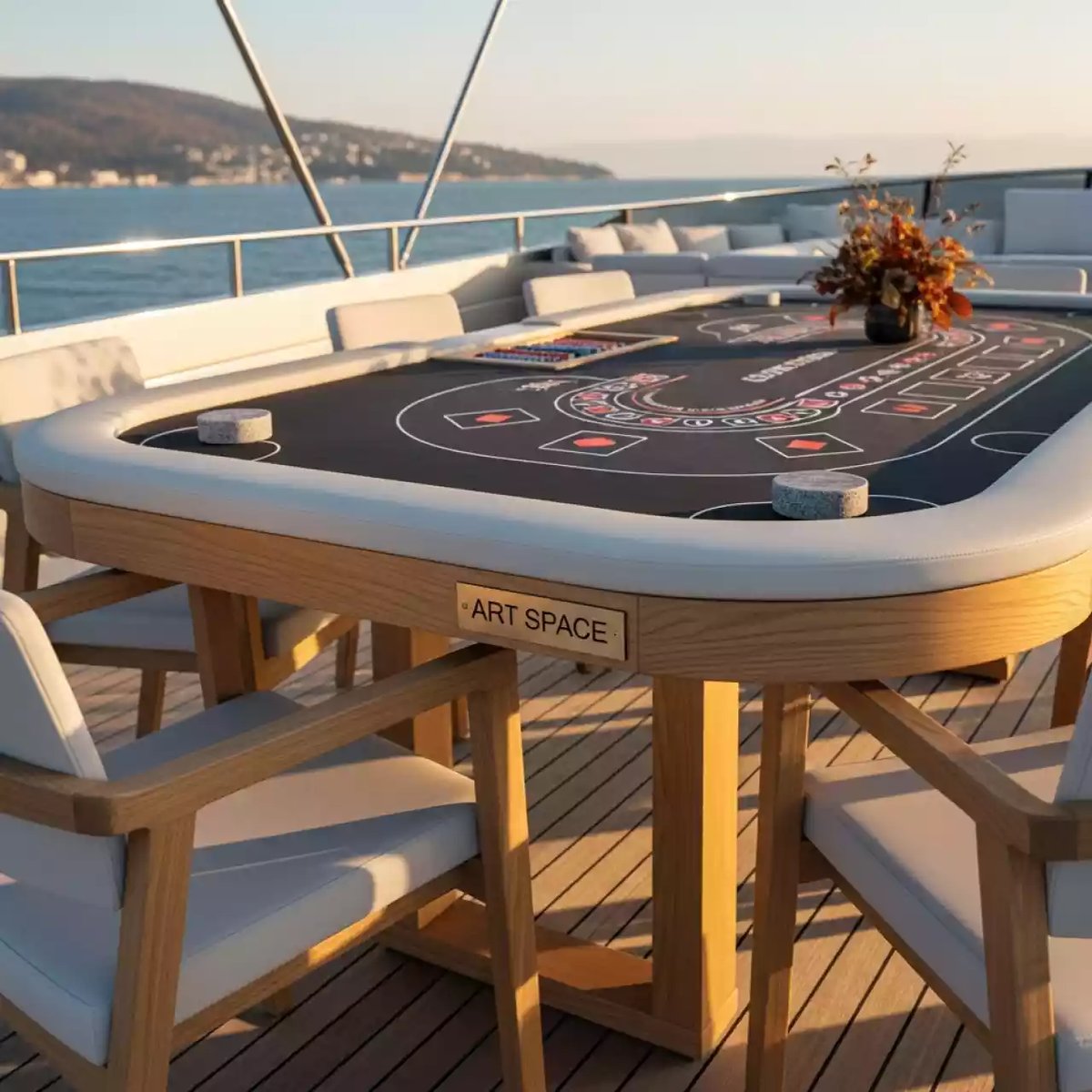 Аренда Покер Карибский на VIP теплоходе (Морпорт Сочи) — ART SPACE