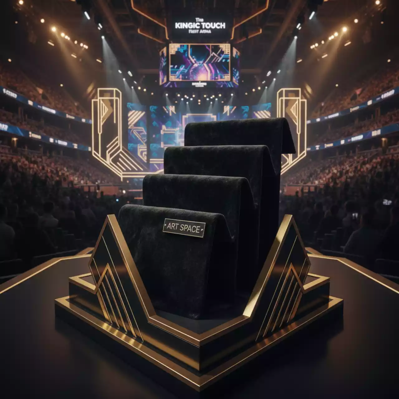 Аренда Покрытие декоративное The Magic Touch ORD Flock A3 на арене «Фишт» — ART SPACE