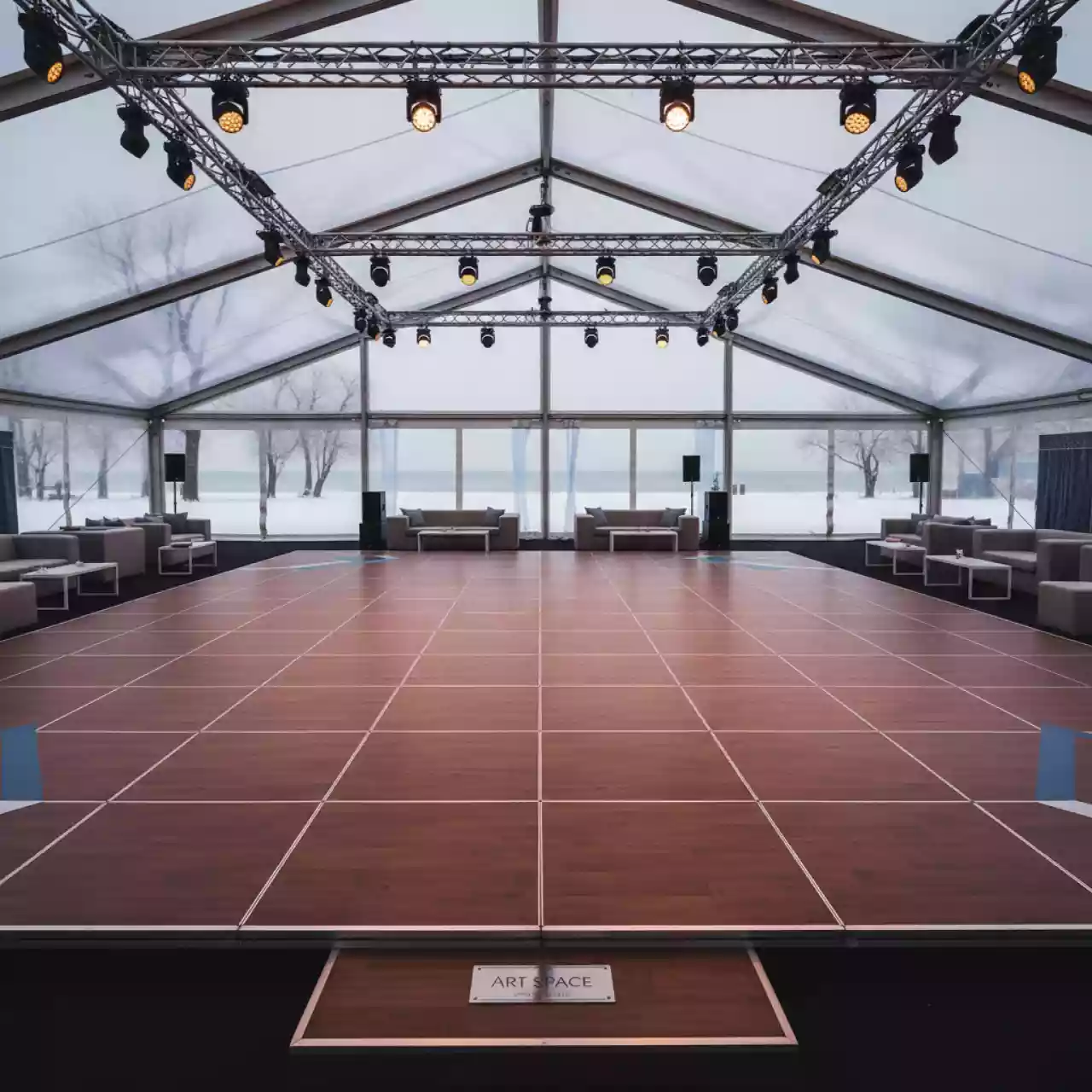 Аренда Пол для шатра в Bridge Resort — ART SPACE