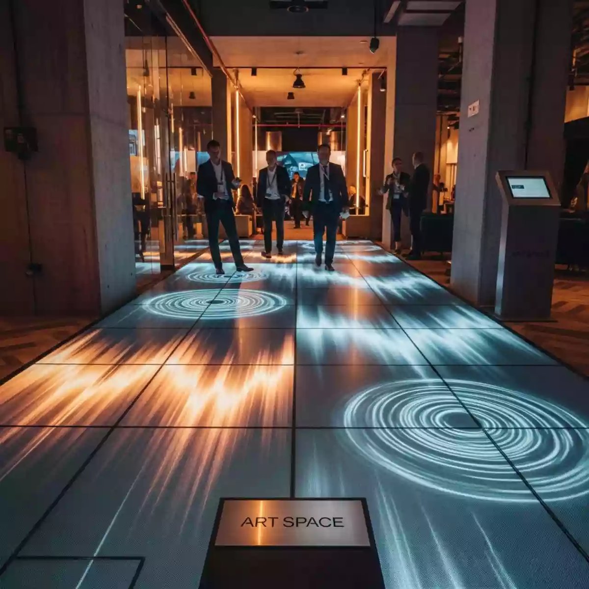 Аренда Пол интерактивный InterTouch версия 5.0 Full PC PR FW в Сочи Парк Отеле — ART SPACE