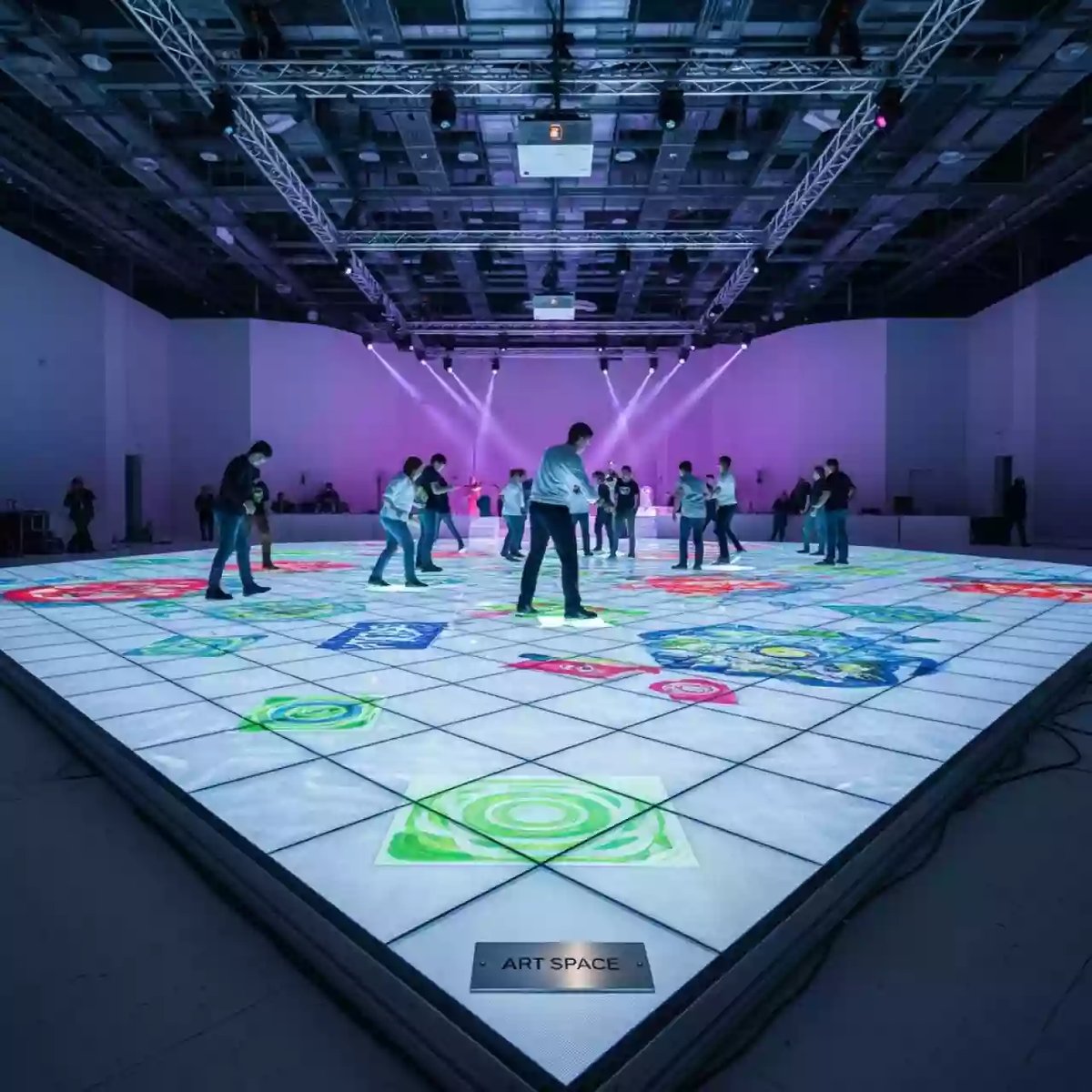 Аренда Пол интерактивный InterTouch версия 5.0 Marker PC Double в ледовом дворце «Роза Хутор» — ART SPACE