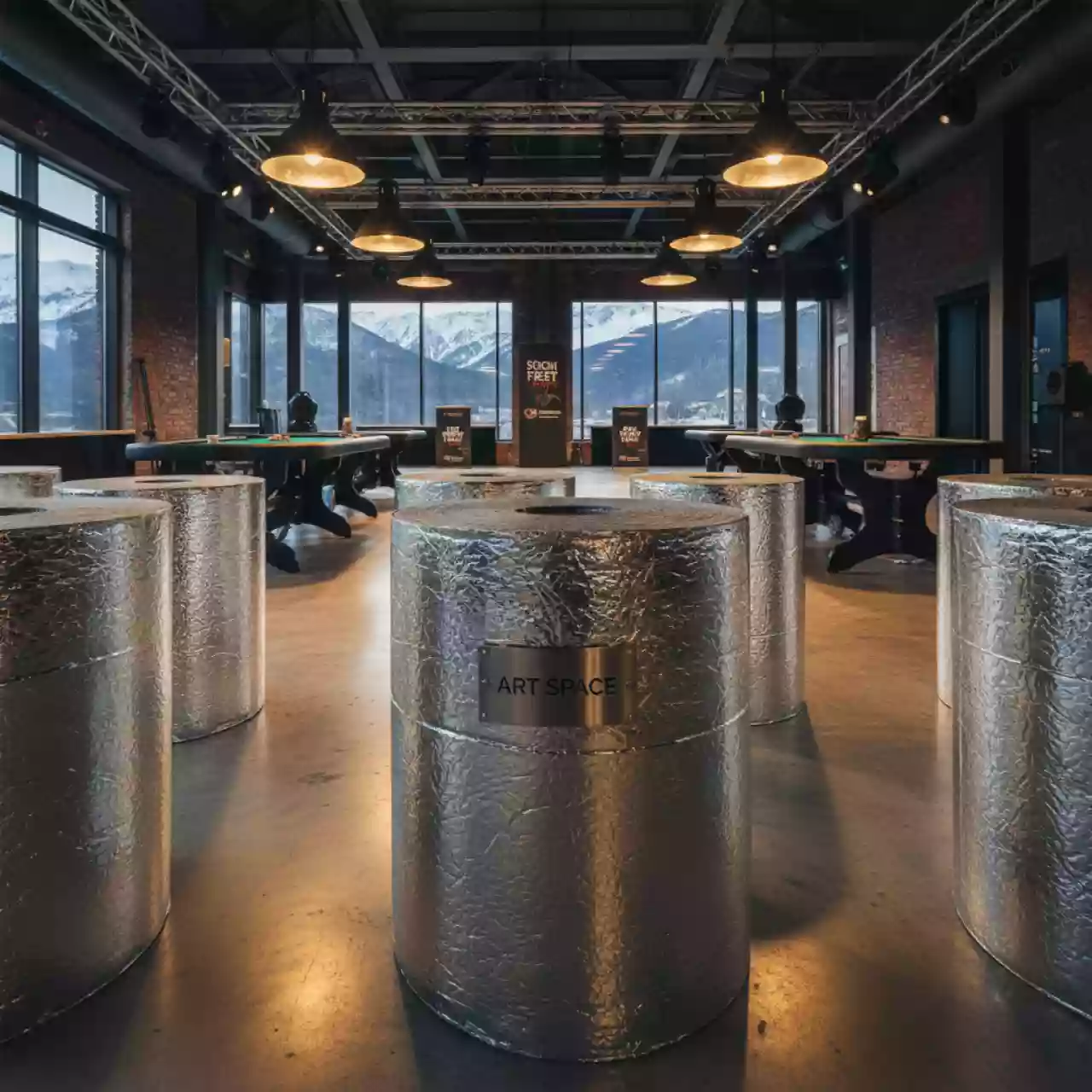 Аренда Полиэтилен вспененный для теплого пола в Golden Tulip Rosa Khutor — ART SPACE