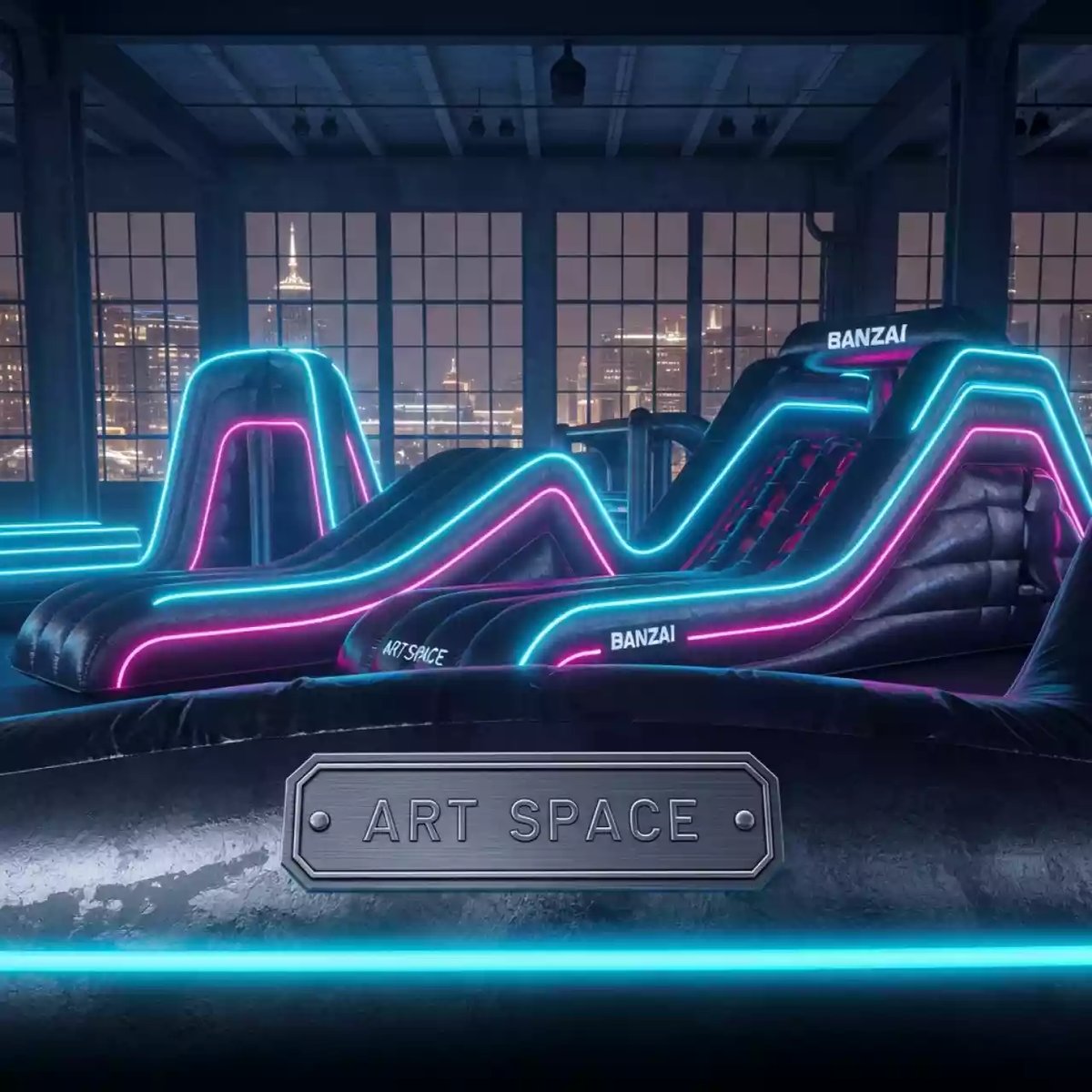 Аренда Полоса препятствий Банзай в лофте «Студия 21» — ART SPACE