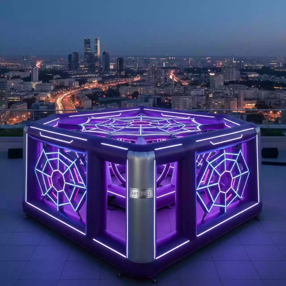 Аренда Полоса препятствий паук лабиринт в Stella di Mosca — ART SPACE