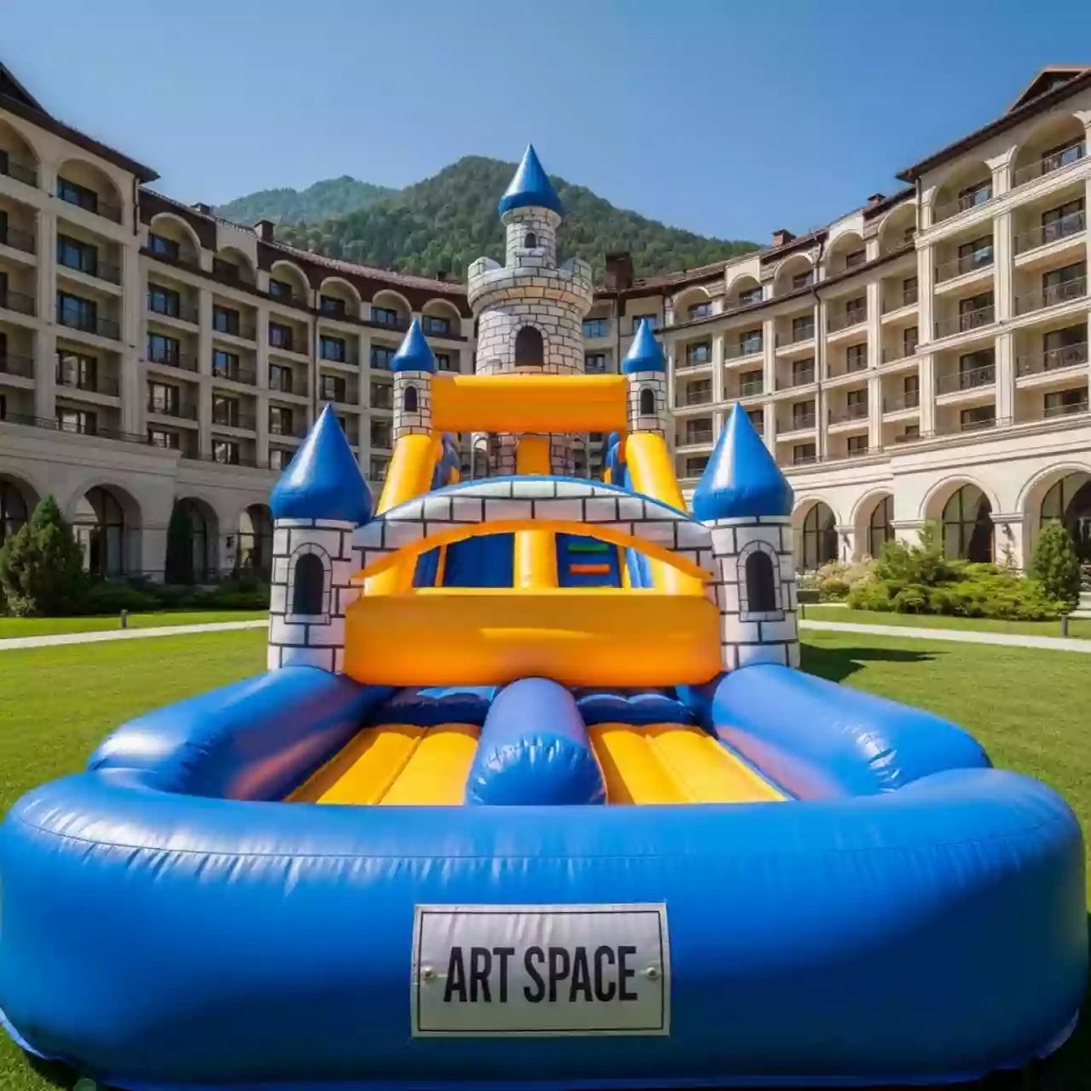 Аренда Полоса препятствий Рапунцель в Sochi Marriott Krasnaya Polyana — ART SPACE