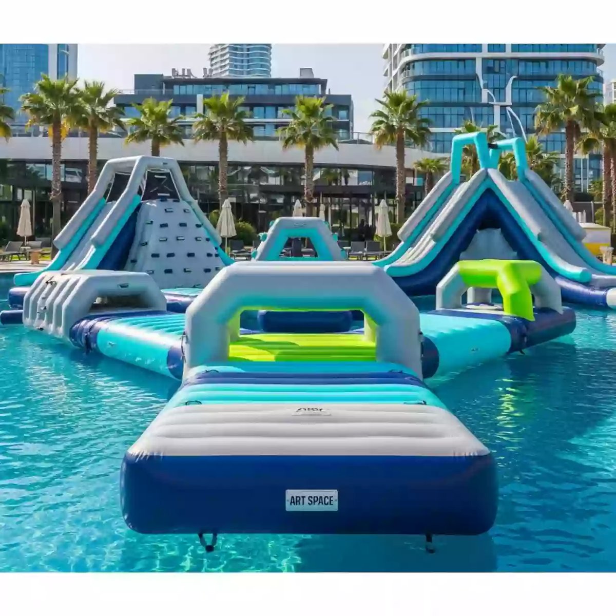 Аренда Полоса препятствий водная в Гранд Отель Сочи — ART SPACE