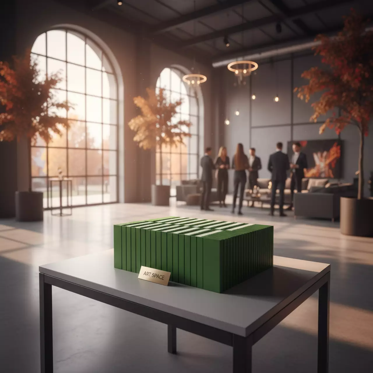 Аренда Полоски разделительные Attache А4 100 штук зеленые 230х120 мм в Bridge Resort — ART SPACE