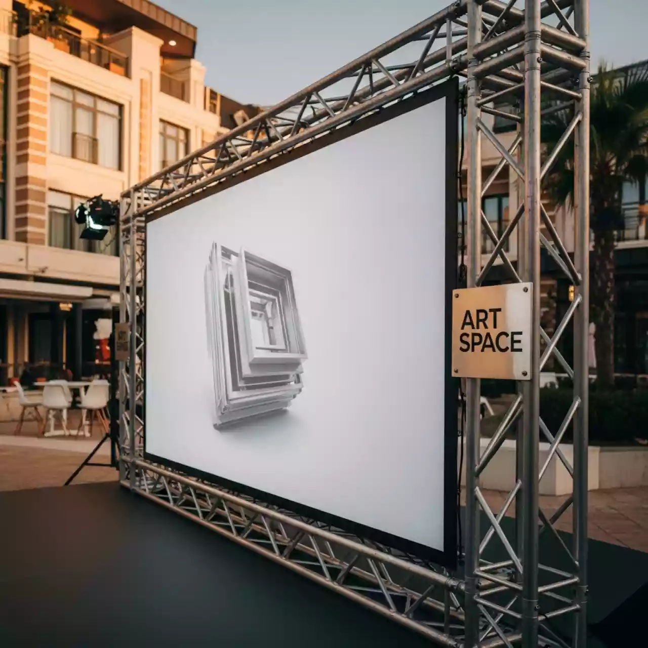 Аренда Полотно Premier Draco 16 9 170х96 3D D AT6 PD S в санатории «Сочи» — ART SPACE