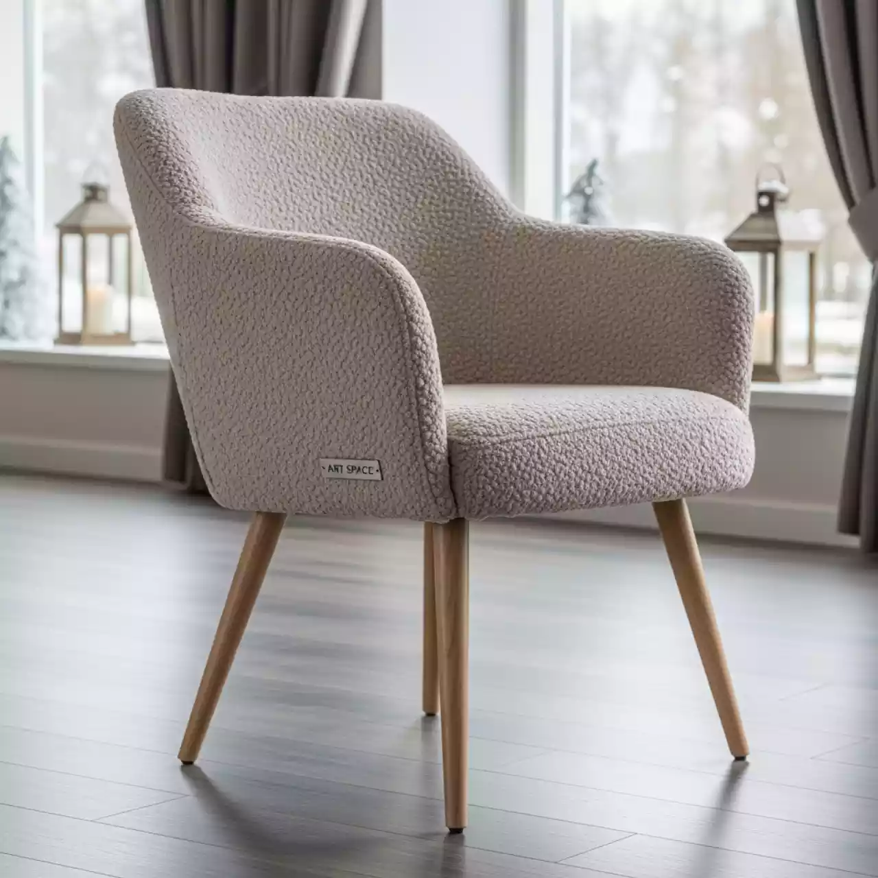 Аренда Полукресло велюр Teddy 337 бук под лак Fendi в Маринс Парк Отеле — ART SPACE