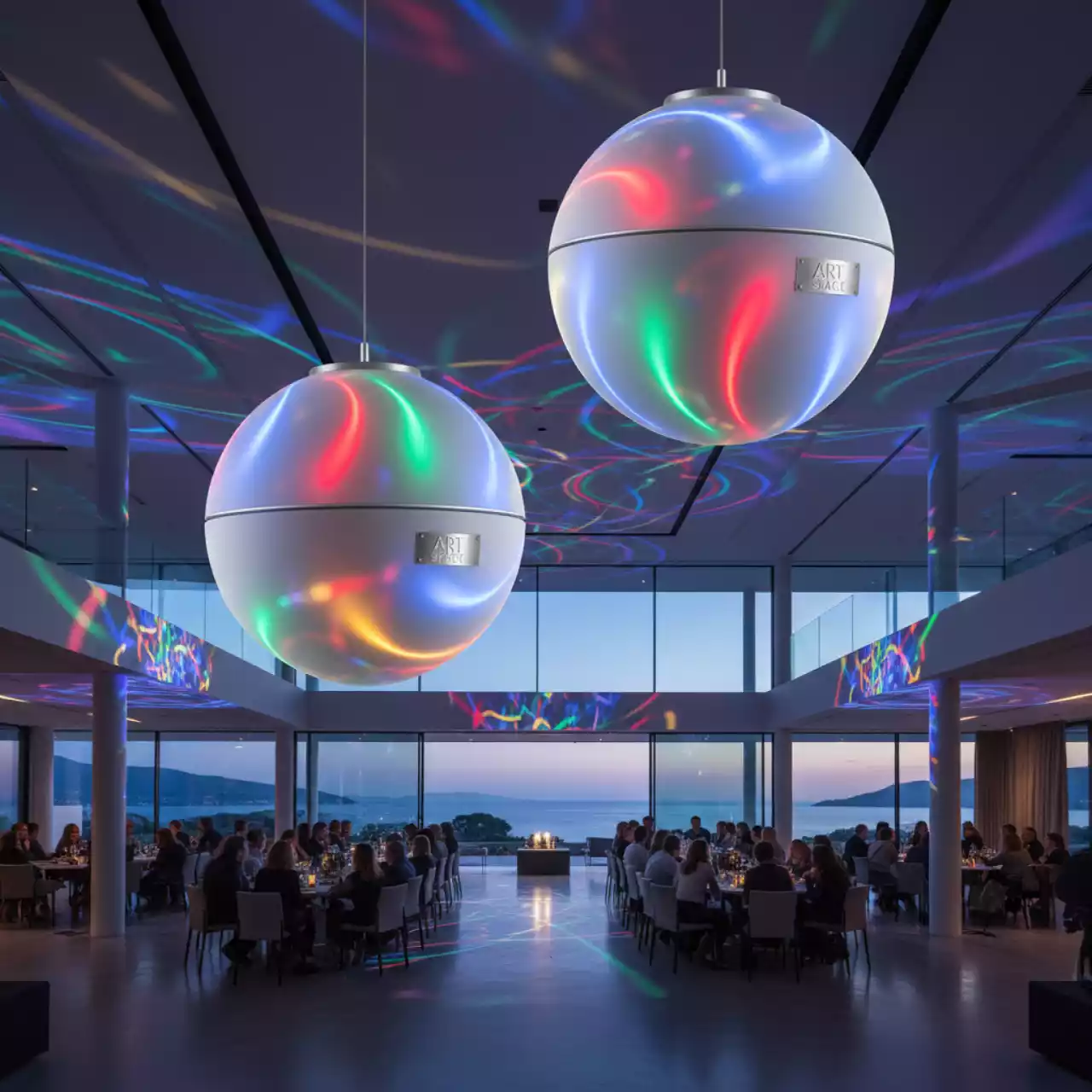 Аренда Полусферы цветомузыкальные JB Systems Solar White на вилле «Анна» — ART SPACE
