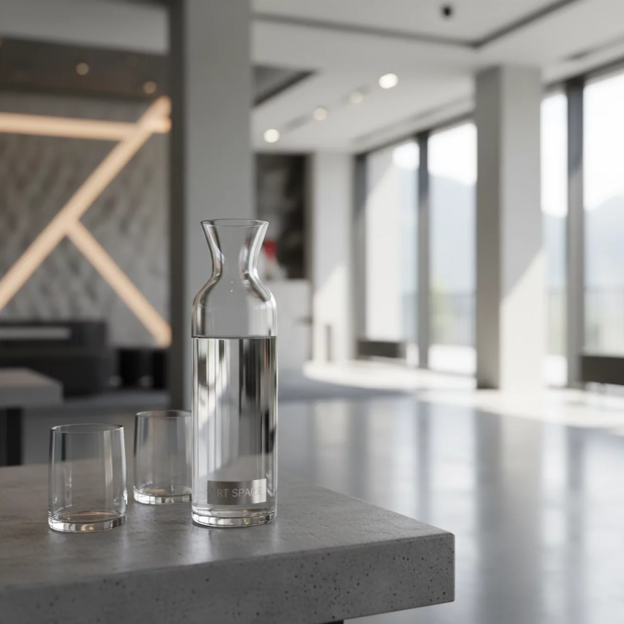 Аренда Посуда стеклянная в Radisson Hotel Rosa Khutor — ART SPACE