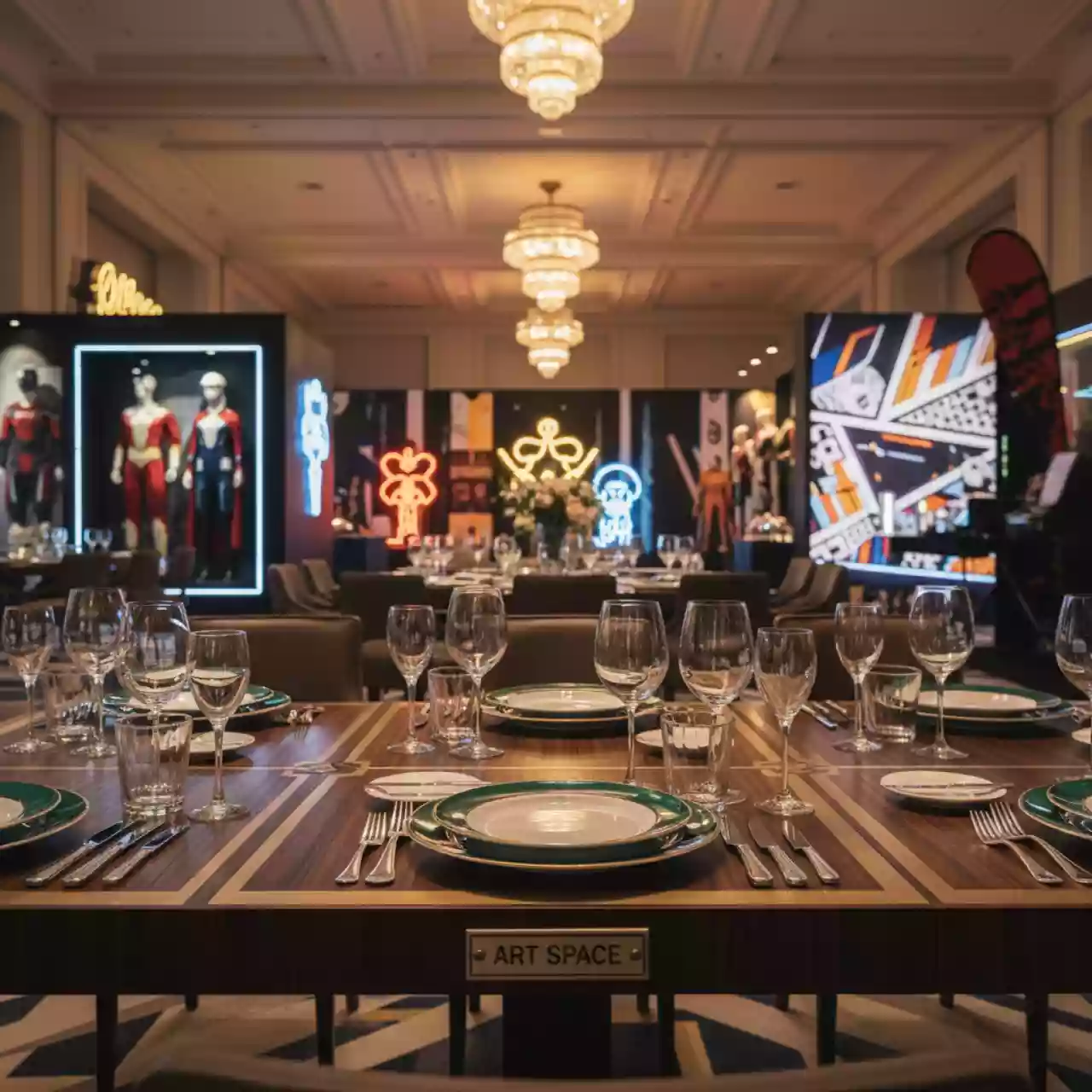 Аренда Посуда столовые приборы и стекло в Rodina Grand Hotel & SPA — ART SPACE