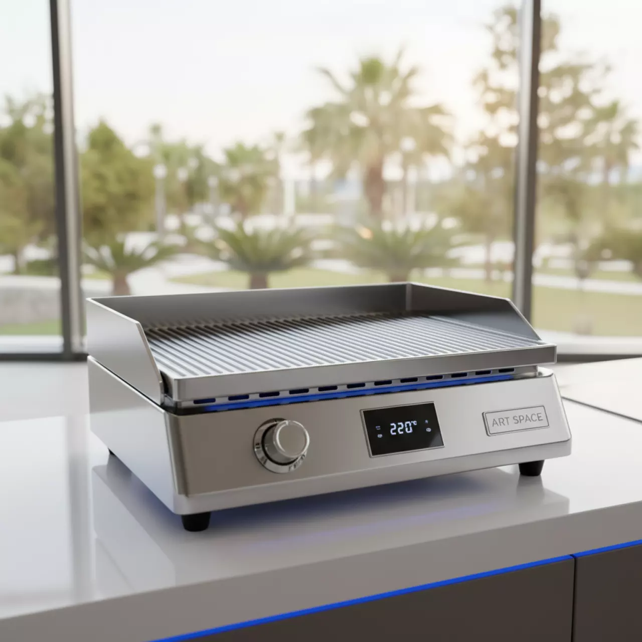 Аренда Поверхность жарочная Amitek рифленая 590 мм в санатории «Русь» — ART SPACE