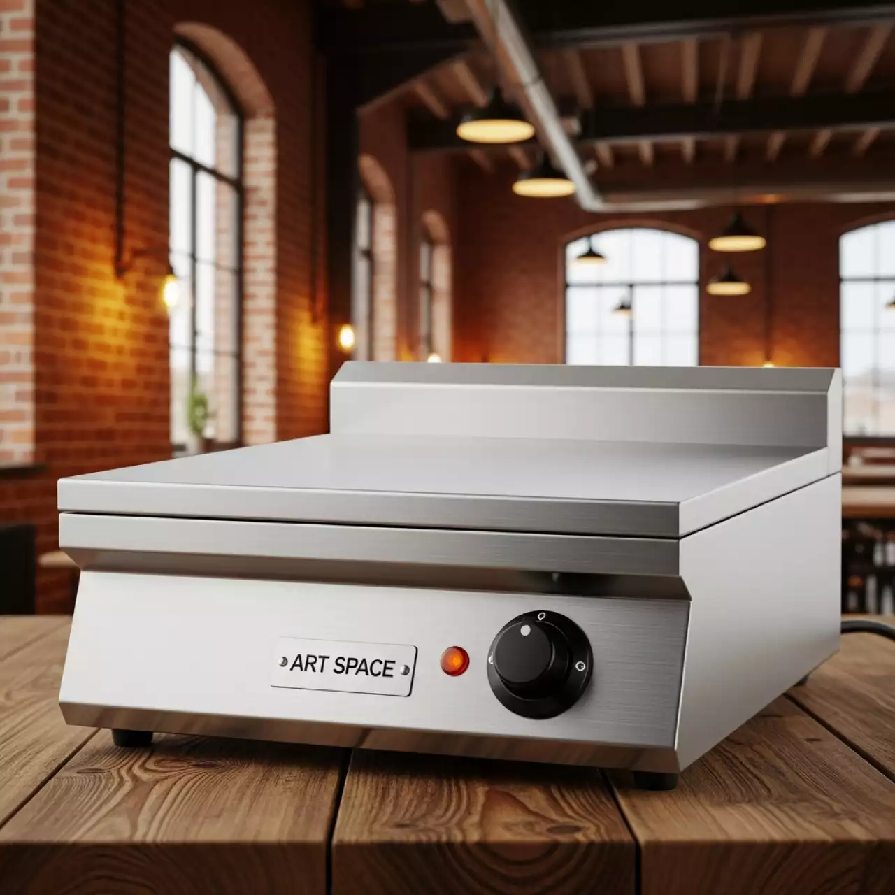 Аренда Поверхность жарочная гладкая 220W в ресторане «Сыроварня» — ART SPACE