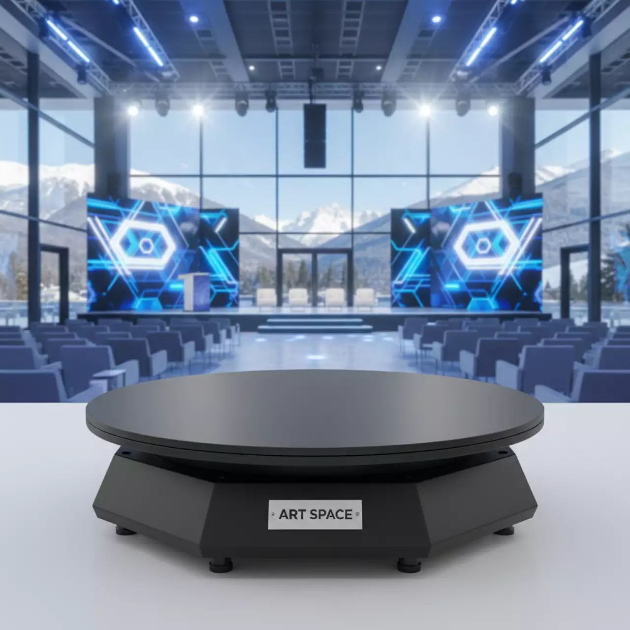 Аренда Поворотный стол 3D Space SM 60 72 на курорте «Газпром» (Альпика) — ART SPACE