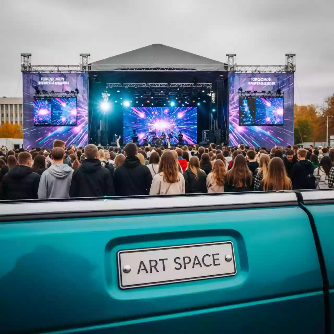 Аренда Праздник День молодежи на Медальной площади — ART SPACE