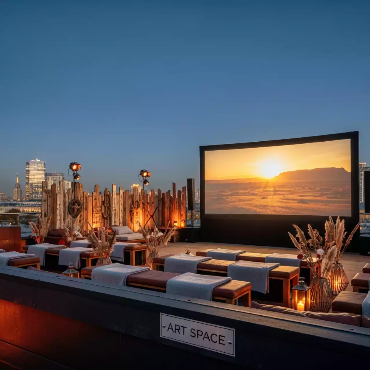 Аренда Праздник корпоративный в стиле вестерн в Stella di Mosca — ART SPACE