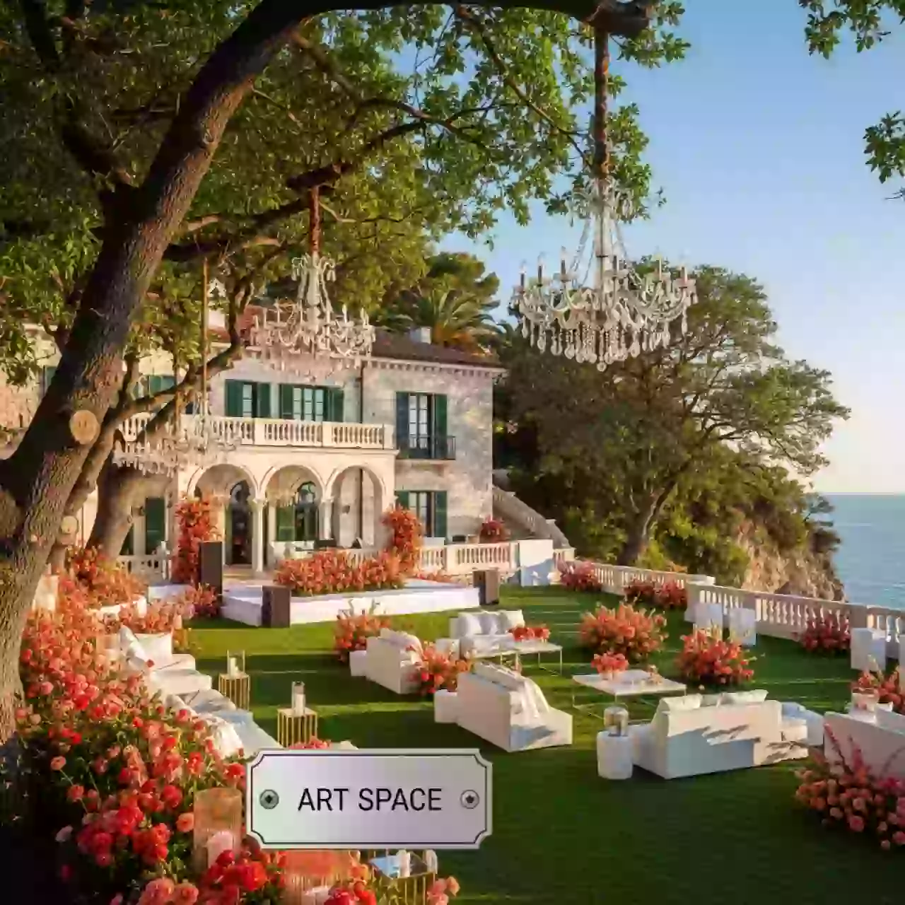 Аренда Праздник летний на свежем воздухе на вилле «Анна» — ART SPACE