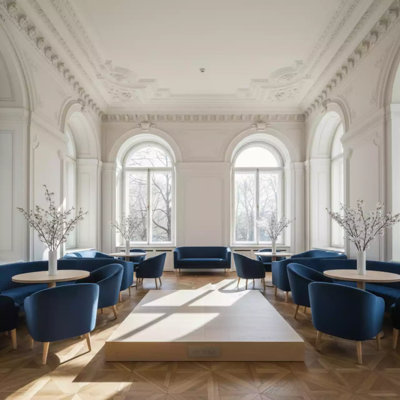 Аренда Премиальный синий в усадьбе Голицына — ART SPACE