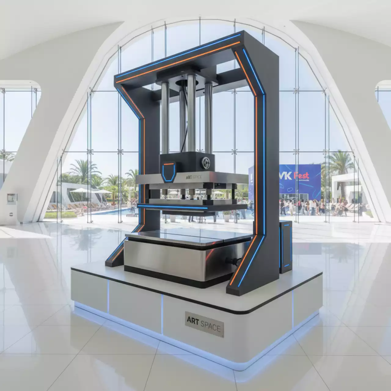 Аренда Пресс для тиснения пневматический Vektor WT 3 19 в Sport Inn Hotel & Wellness — ART SPACE