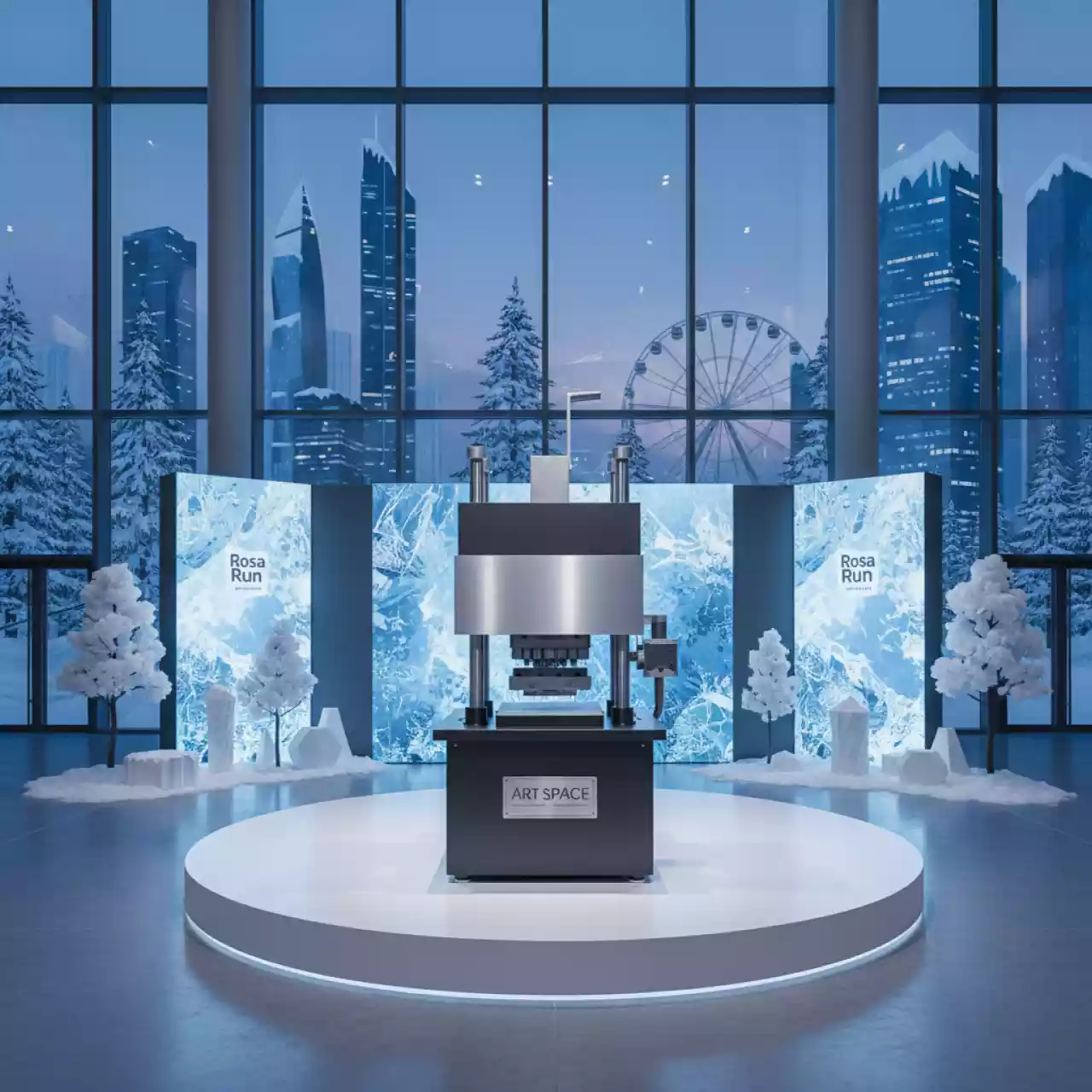 Аренда Пресс для тиснения TIC HSA 1015 в санатории «Заполярье» — ART SPACE