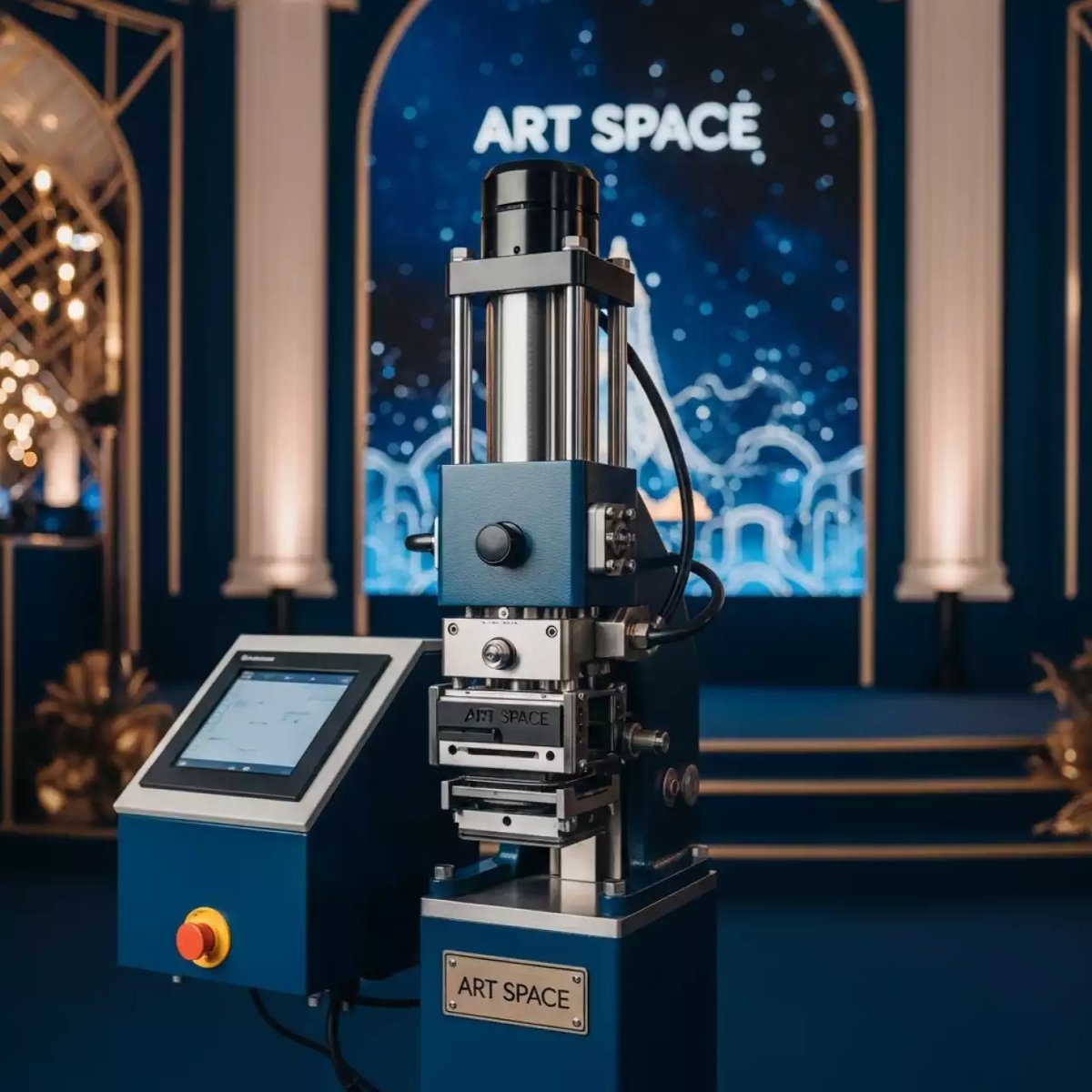 Аренда Пресс для тиснения Vektor WT 3 9 D пневматический на Медальной площади — ART SPACE