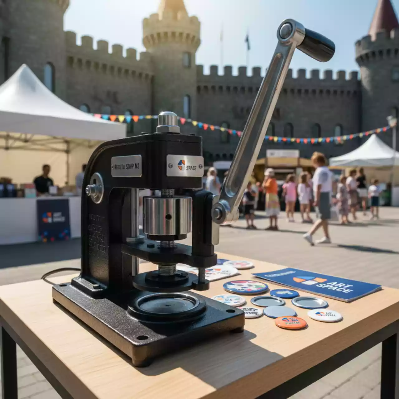 Аренда Пресс для значков Vektor SDHP N3 32 мм в отеле «Богатырь» — ART SPACE